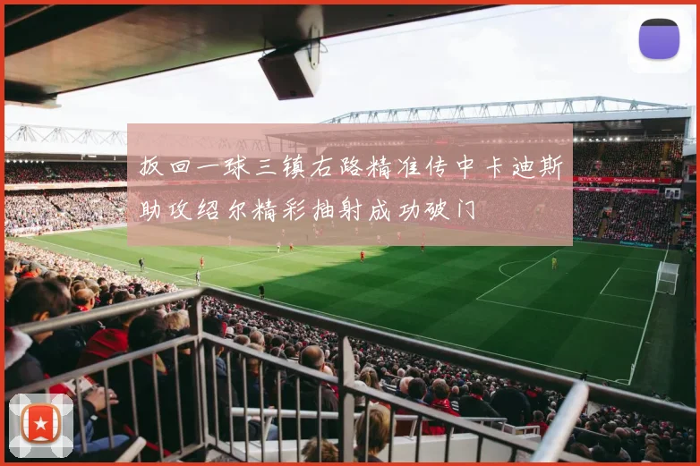扳回一球三镇右路精准传中卡迪斯助攻绍尔精彩抽射成功破门